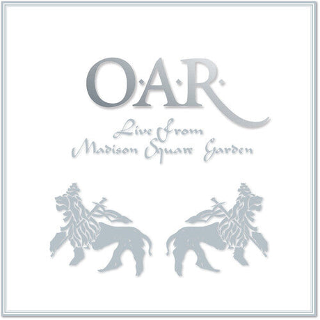 O.A.R. Live from Madison Square Garden album cover featuring silver band logo and lion graphics