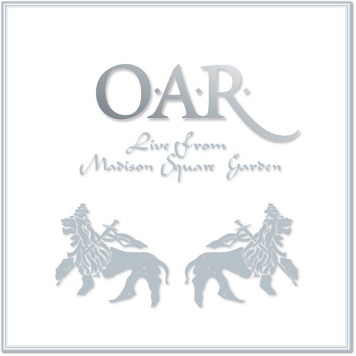 O.A.R. Live from Madison Square Garden album cover featuring silver band logo and lion graphics
