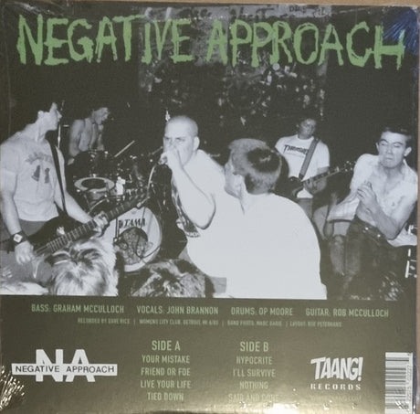 Negative Approach - Tied Down Demo 6/83 (7")