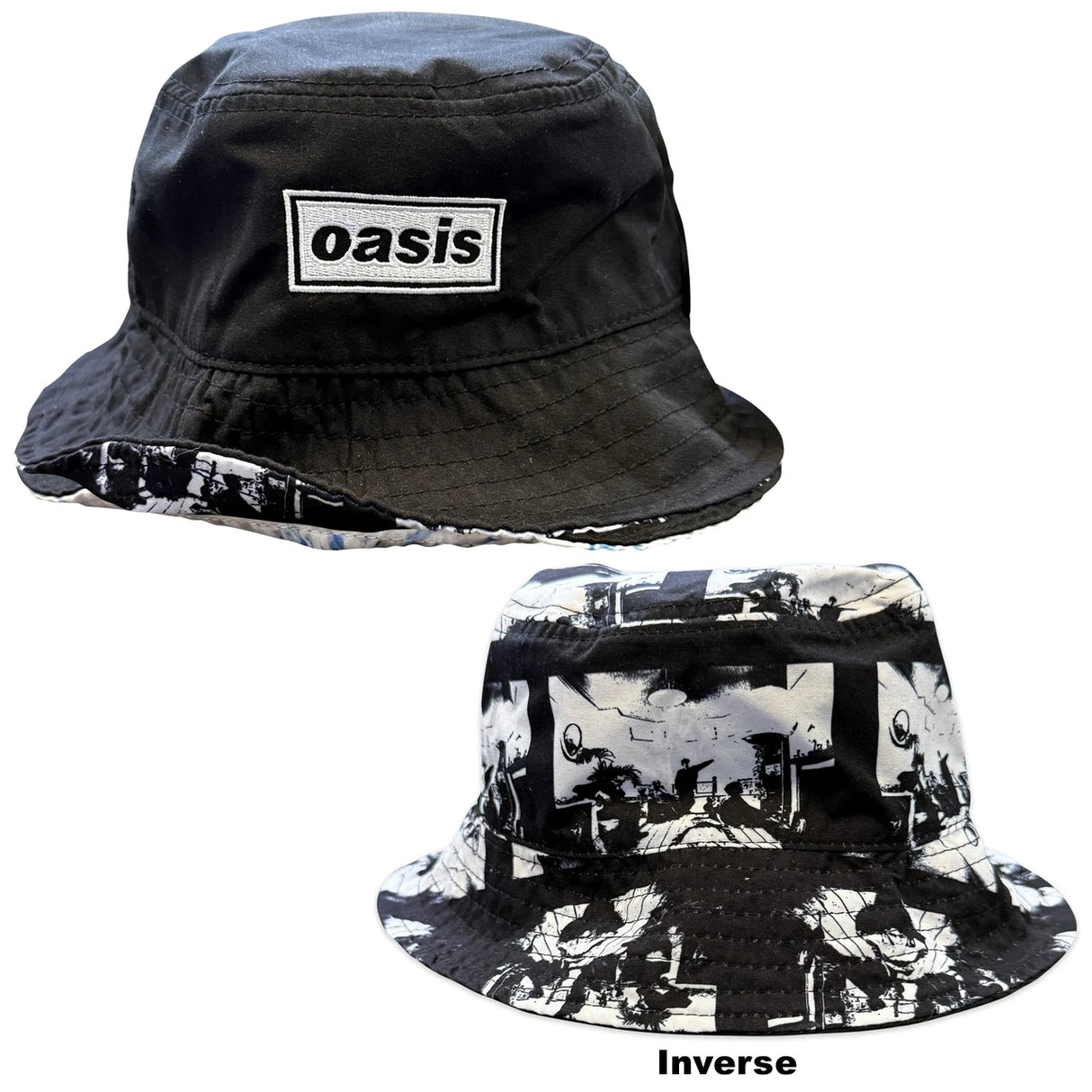 Oasis - Definitely Maybe Reversible Bucket Hat