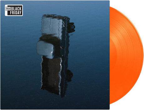 Limited edition orange vinyl record with reflective modern cover art for RSD Black Friday