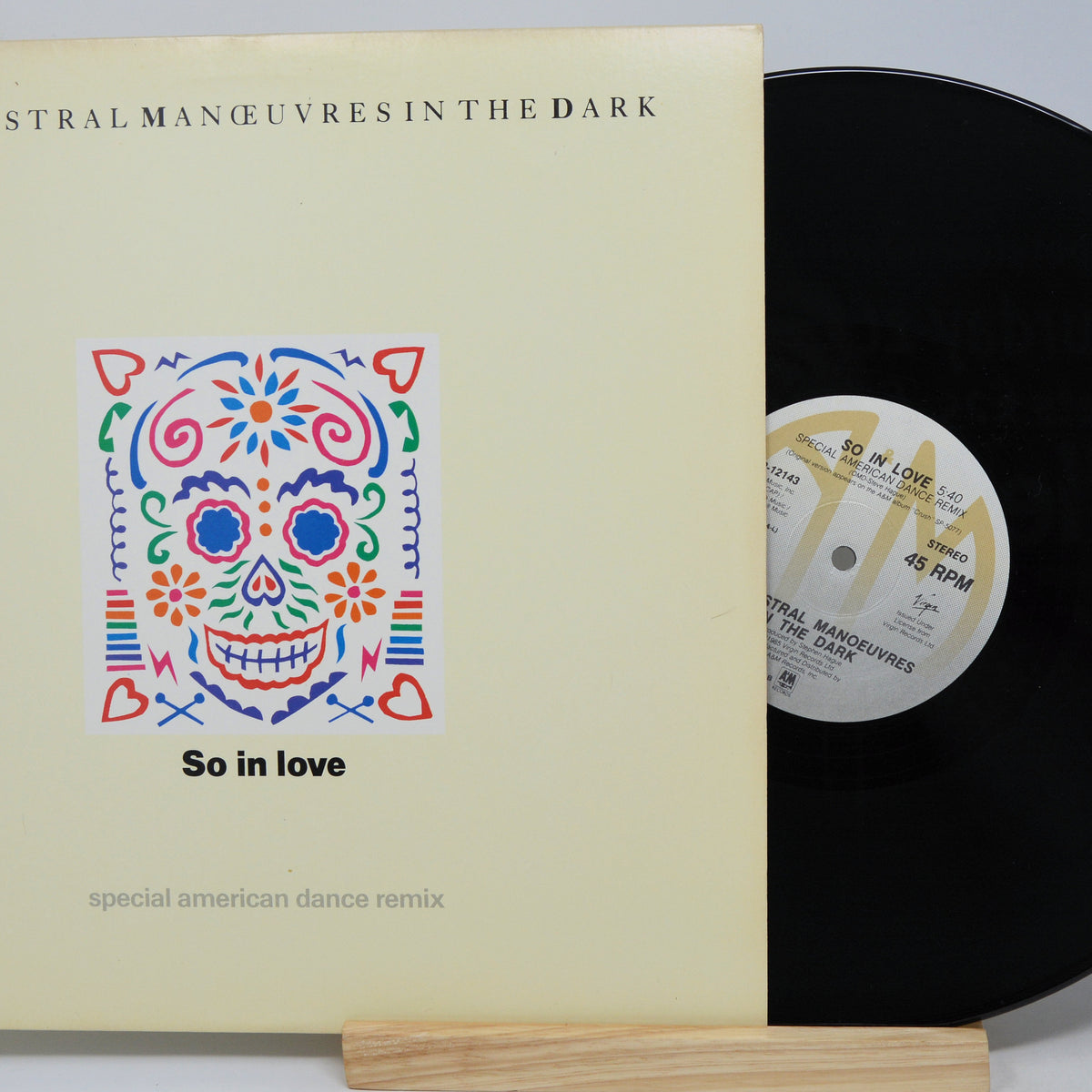 Orchestral Manoeuvres In The Dark So In Love Vinyl Record Album Lp