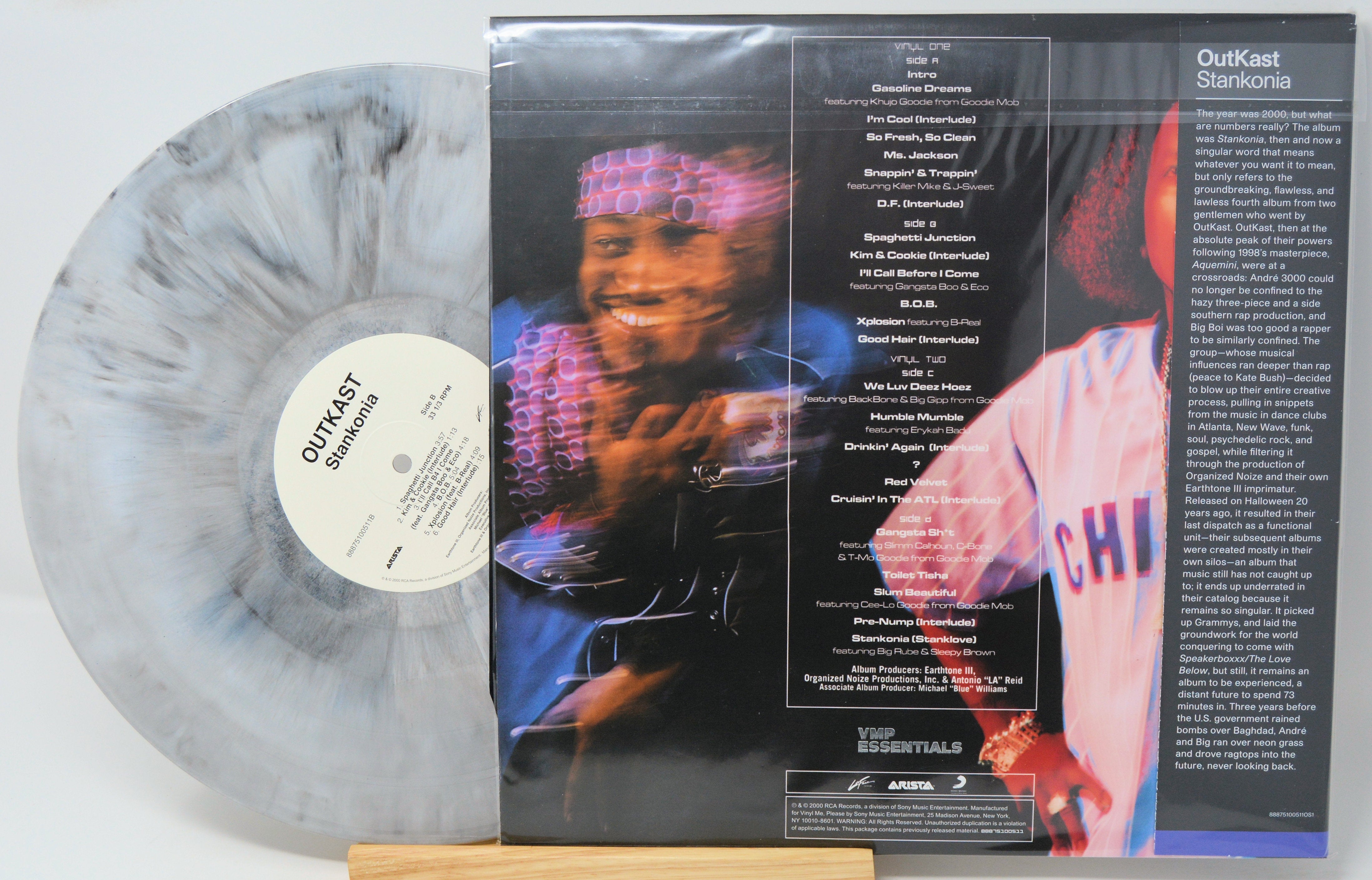 Outkast - Stankonia, Vinyl Record Album 2LP, VMP, Black