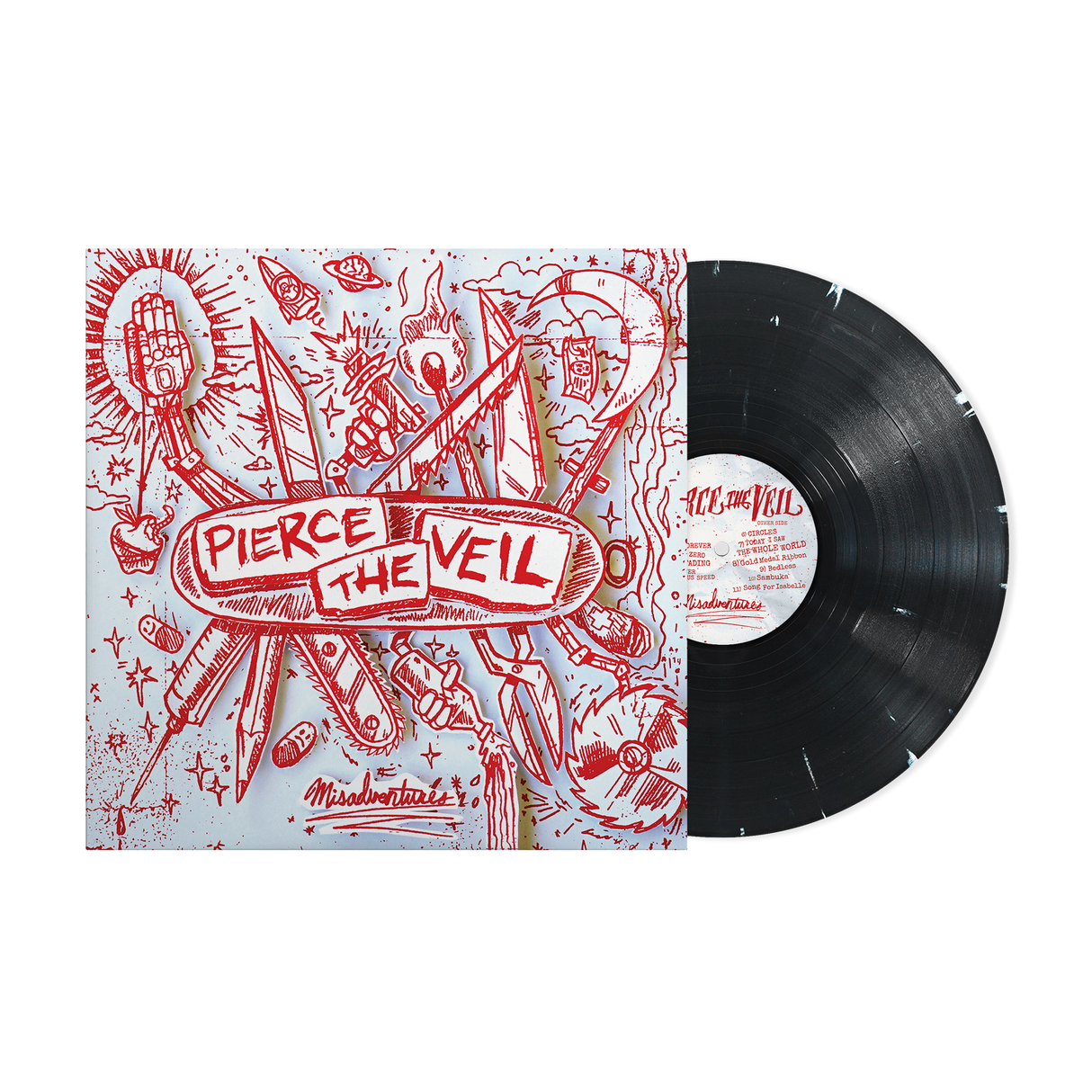 米LP Pierce The Veil Misadventures 71475302151 Fearless Records 未開封 /00260 Pierce The Veil-Misadventures LP | Newbury Comics