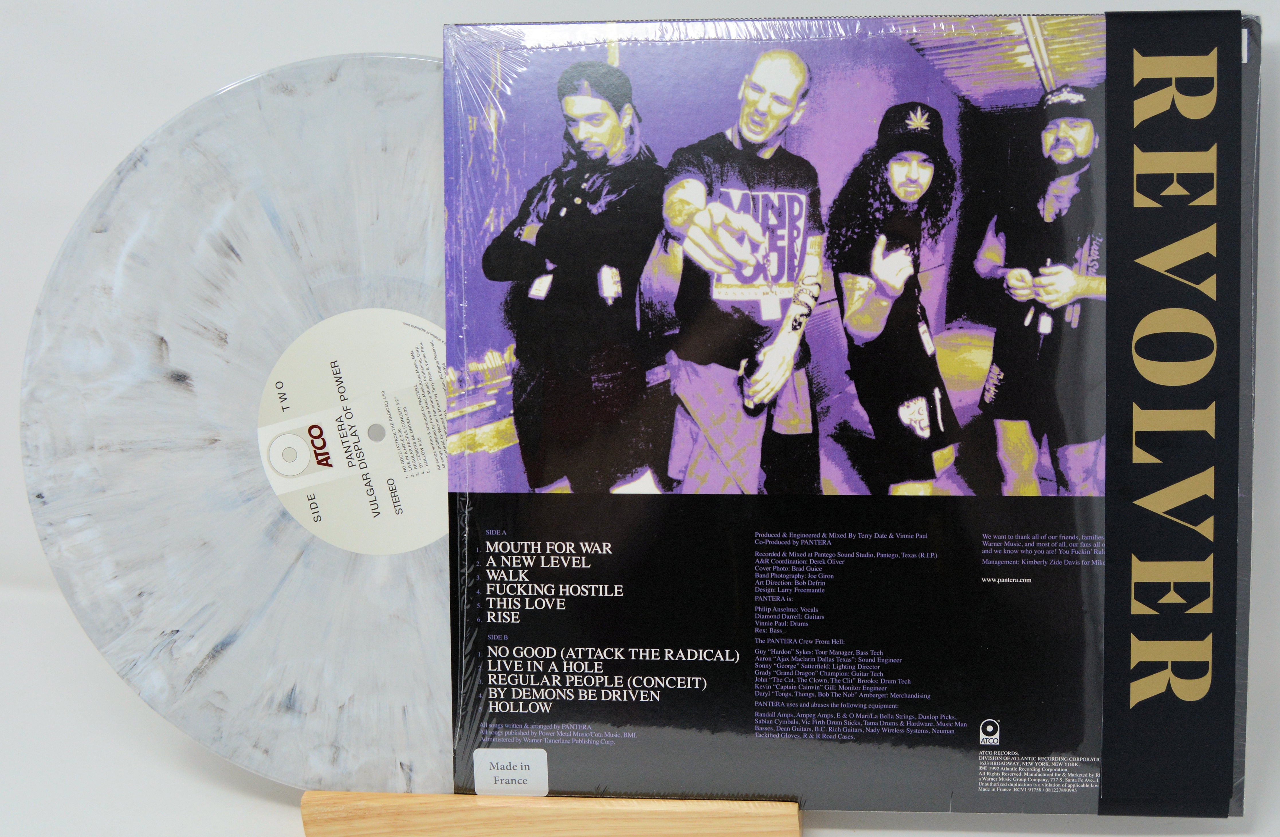 Pantera - Vulgar Display Of Power, Vinyl Record Album LP, Colored