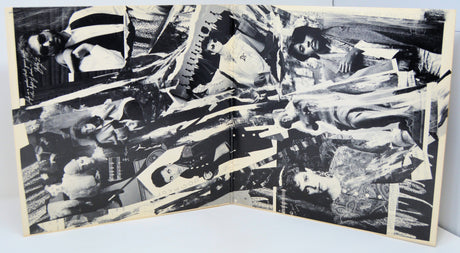 Collage-style black and white inner sleeve from the Parade album by Prince and The Revolution