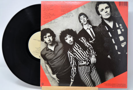 'Pearl Harbor and The Explosions Self Titled' Vinyl record with a cover featuring the band on a red background