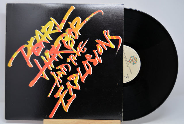 'Pearl Harbor and The Explosions Self Titled' Vinyl record with colorful text on the cover