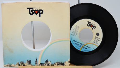 People's Choice TSOP 7-inch vinyl single 'Do It Any Way You Wanna' with original cover