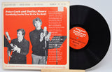 Front and back of Peter Cook and Dudley Moore Cordially Invite You To Go To Hell! limited edition collector's vinyl record