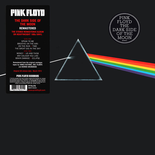 Pink Floyd - Dark Side Of The Moon (2016)