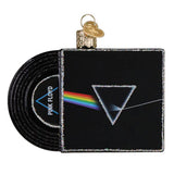 Front view of Pink Floyd Dark Side of the Moon album cover record ornament