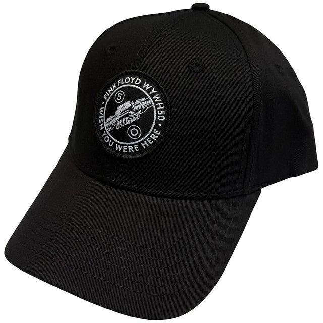 Black cap with Pink Floyd logo on a white background