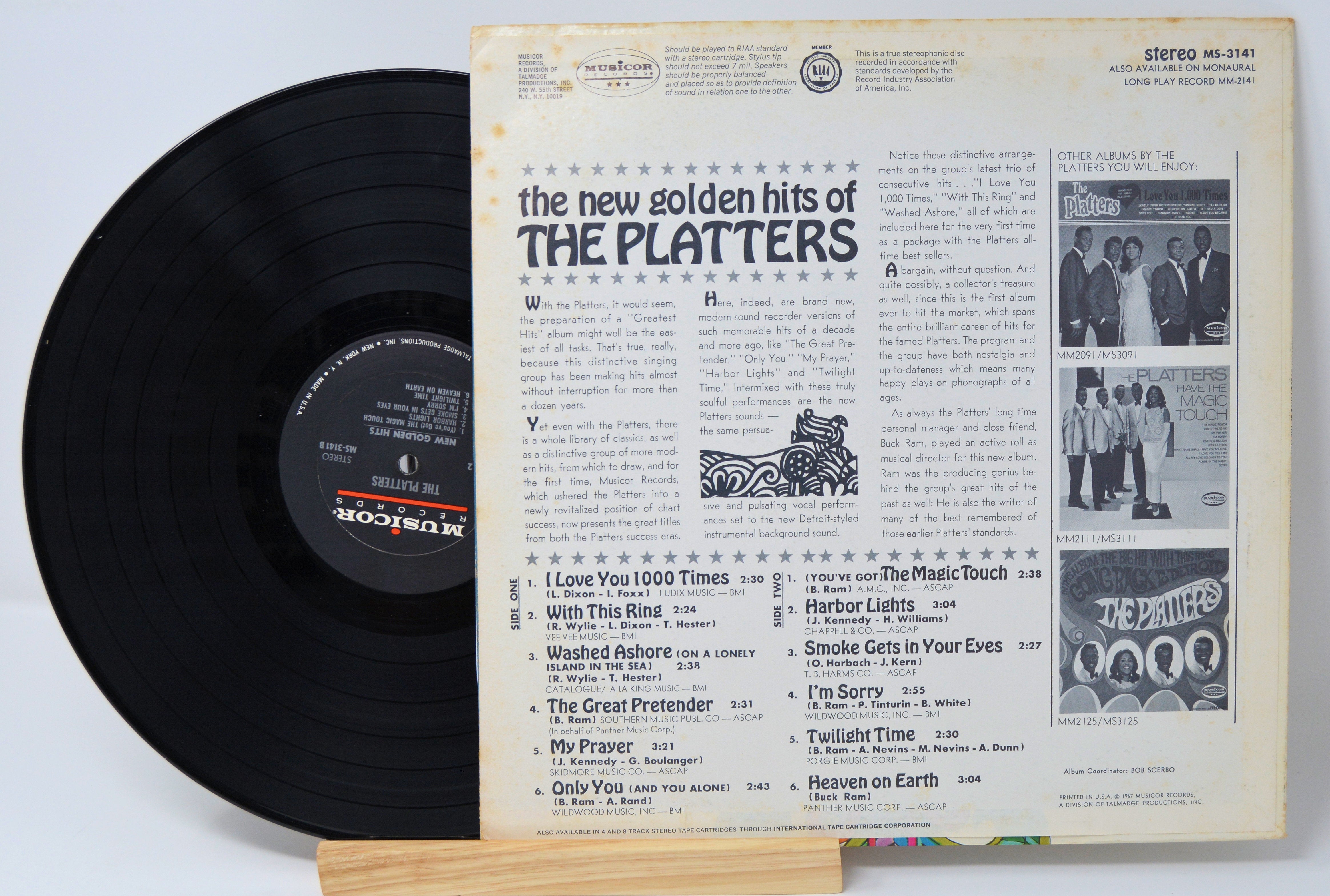 Platters More Golden Hits Of, Vinyl Record Album LP, Musicor MS 3141 Joe's Albums