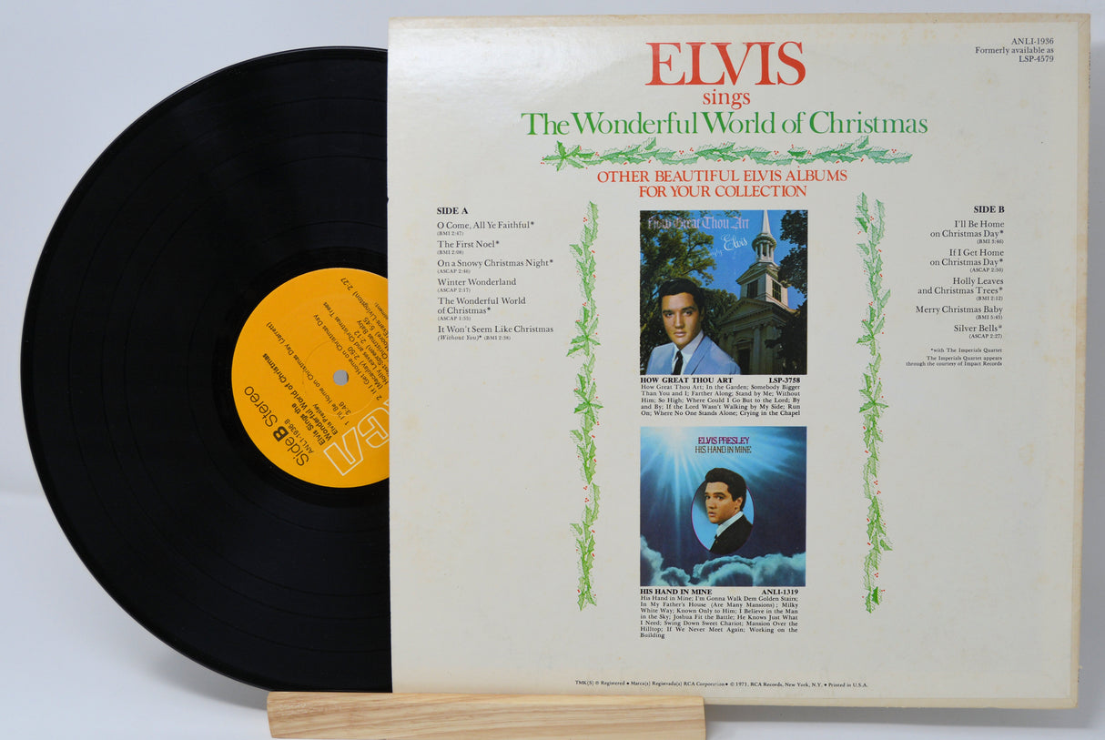 Presley, Elvis - Sings The Wonderful World Of Christmas