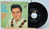 Elvis Presley record with cover featuring a portrait and album title.