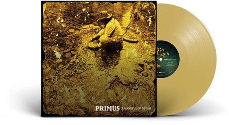 Vinyl record with a detailed cover featuring a person in a natural setting, labeled 'Primus'.
