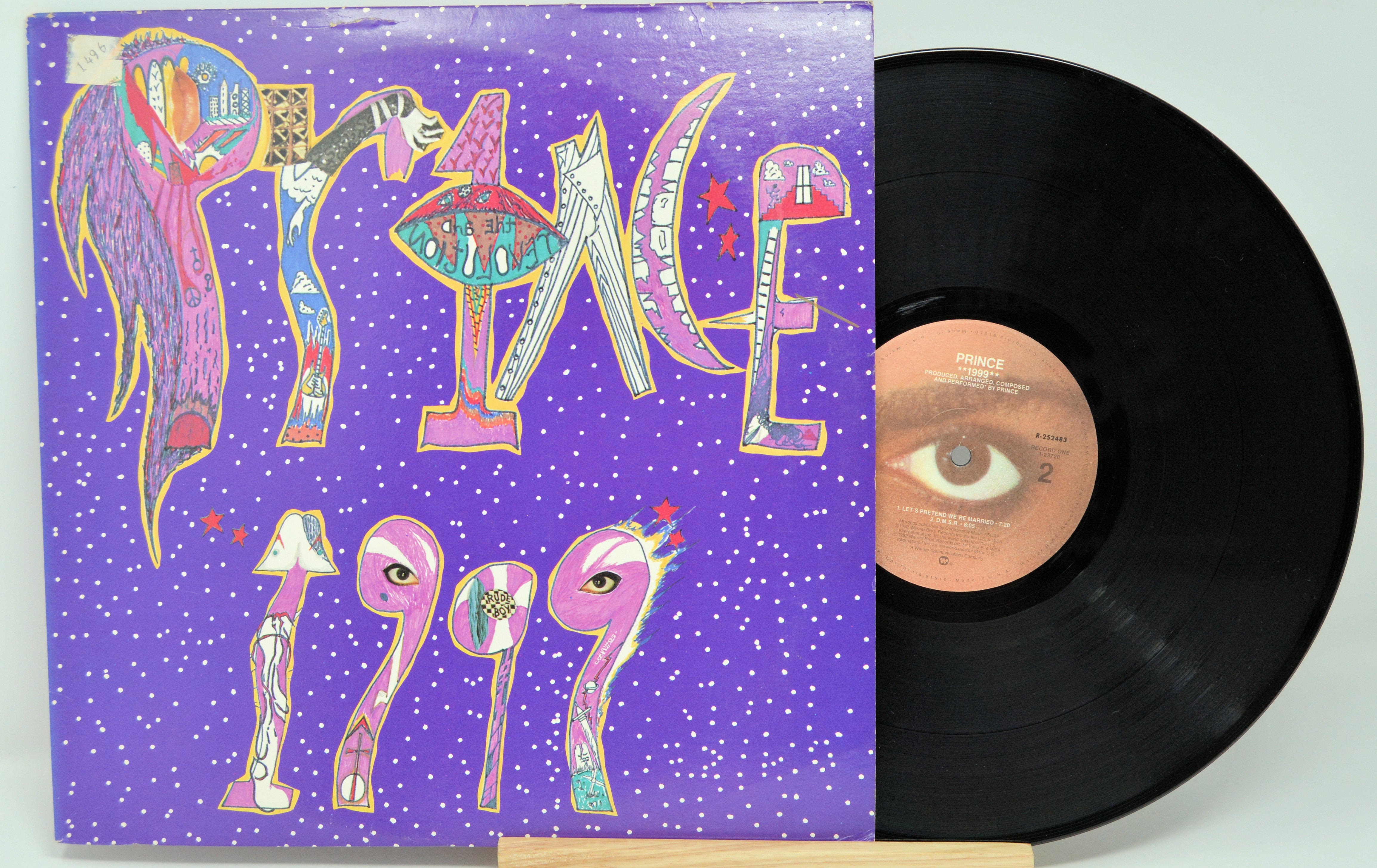 Prince Lp Prince - 1999, Vinyl Record Album 2LP, Original Pressing, 23720-1 – Joe ...
