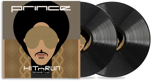 Vinyl records with a stylized cover featuring a face and the word 'Prince'.