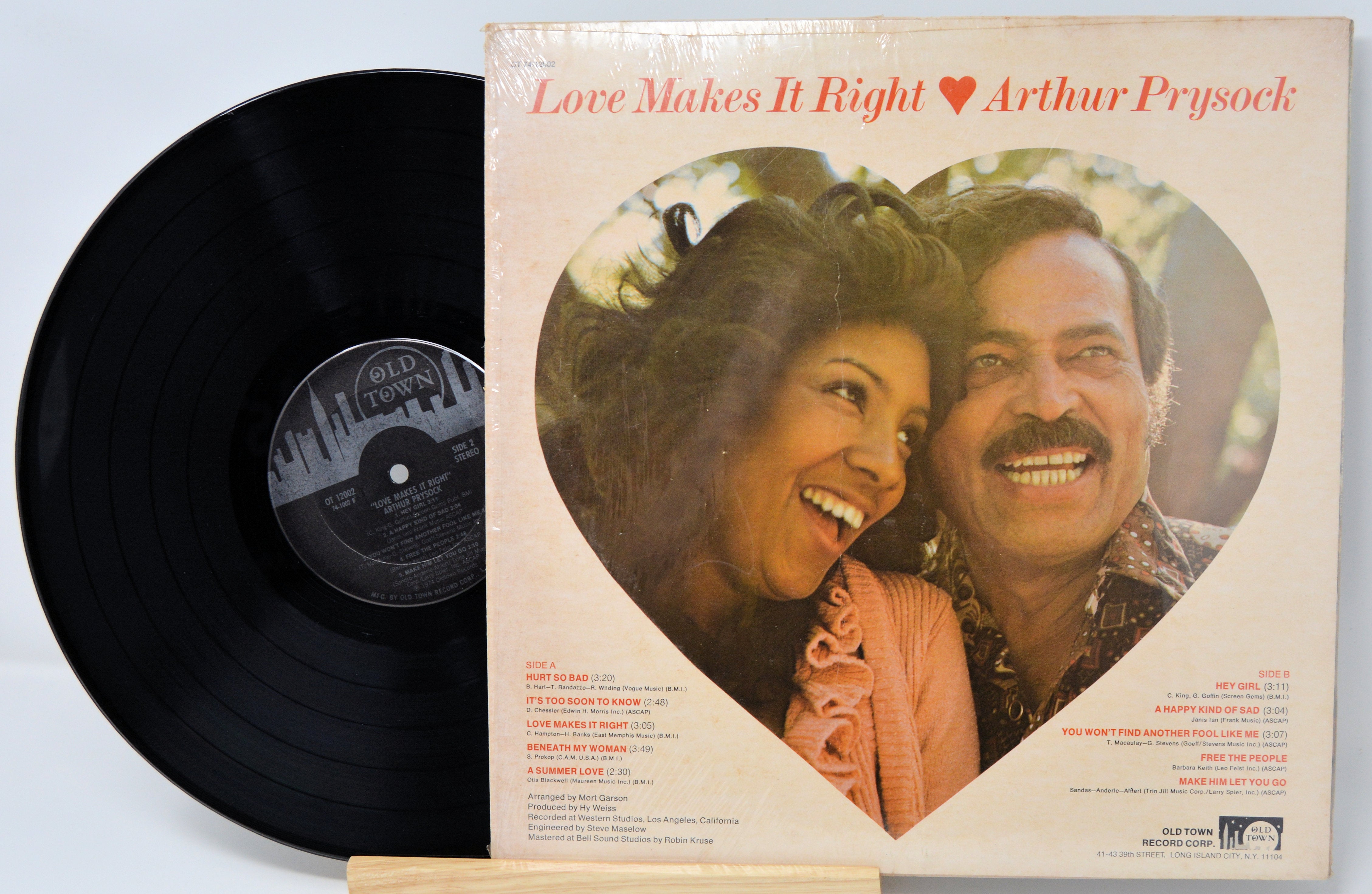 Arthur Prysock - Love Makes It Right, Vinyl Record Album LP
