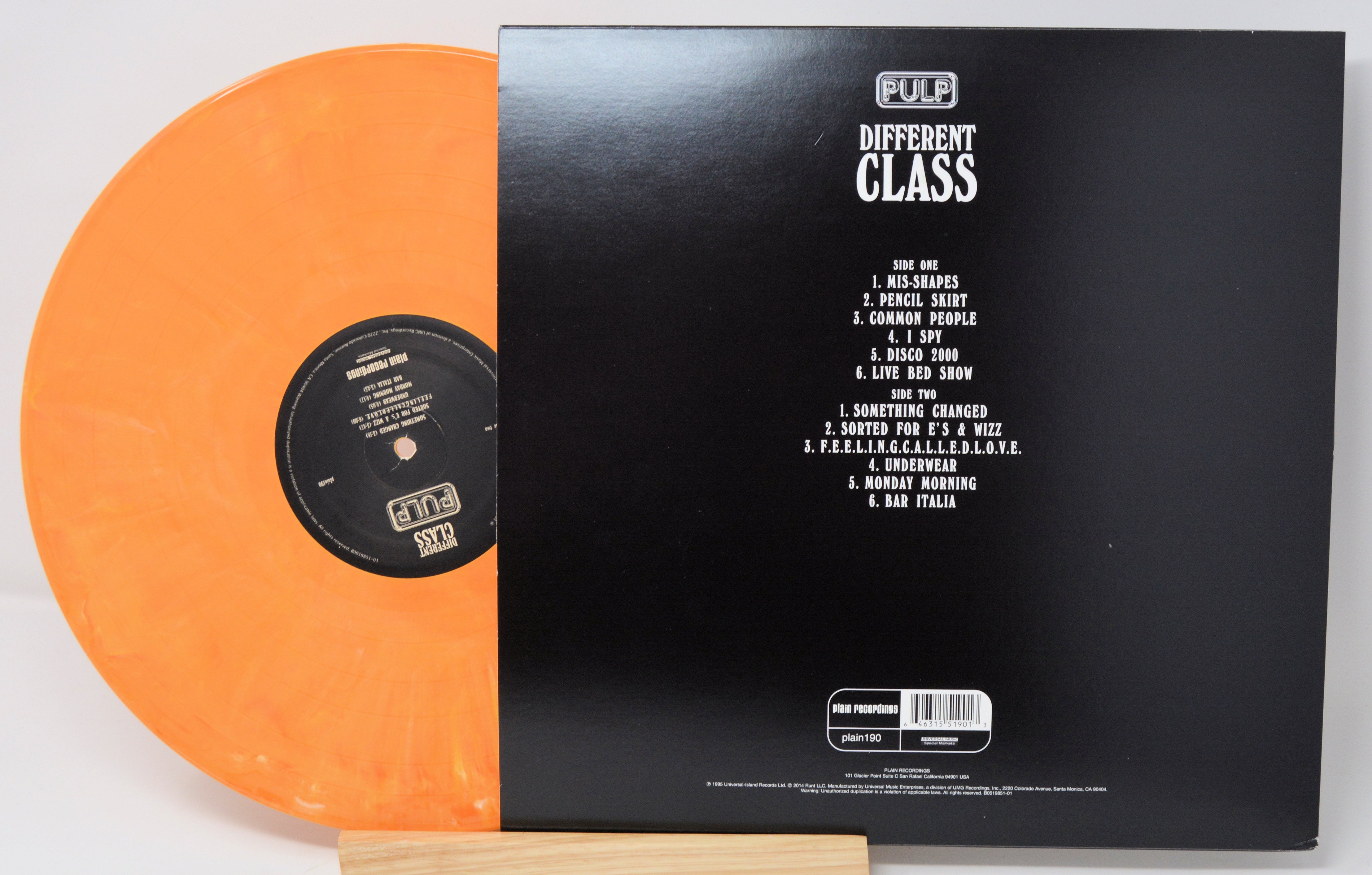 Pulp - Different Class, Vinyl Record Album LP, Used – Joe's Albums