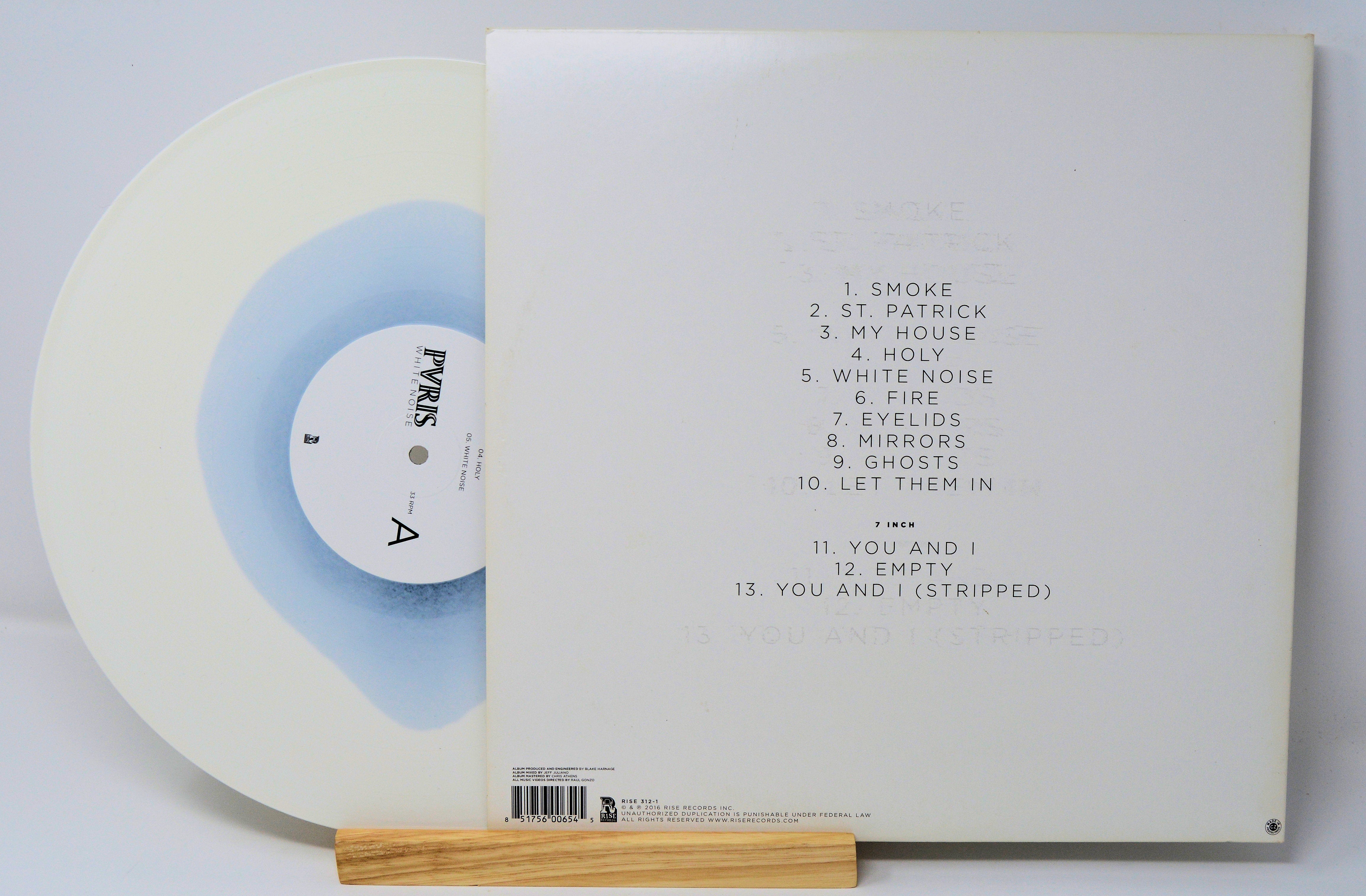 Pvris White Noise, Vinyl Record LP, 7", White Vinyl Joe's Albums