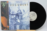 R.E.M. - Document vinyl record with original pressing details and label artwork.