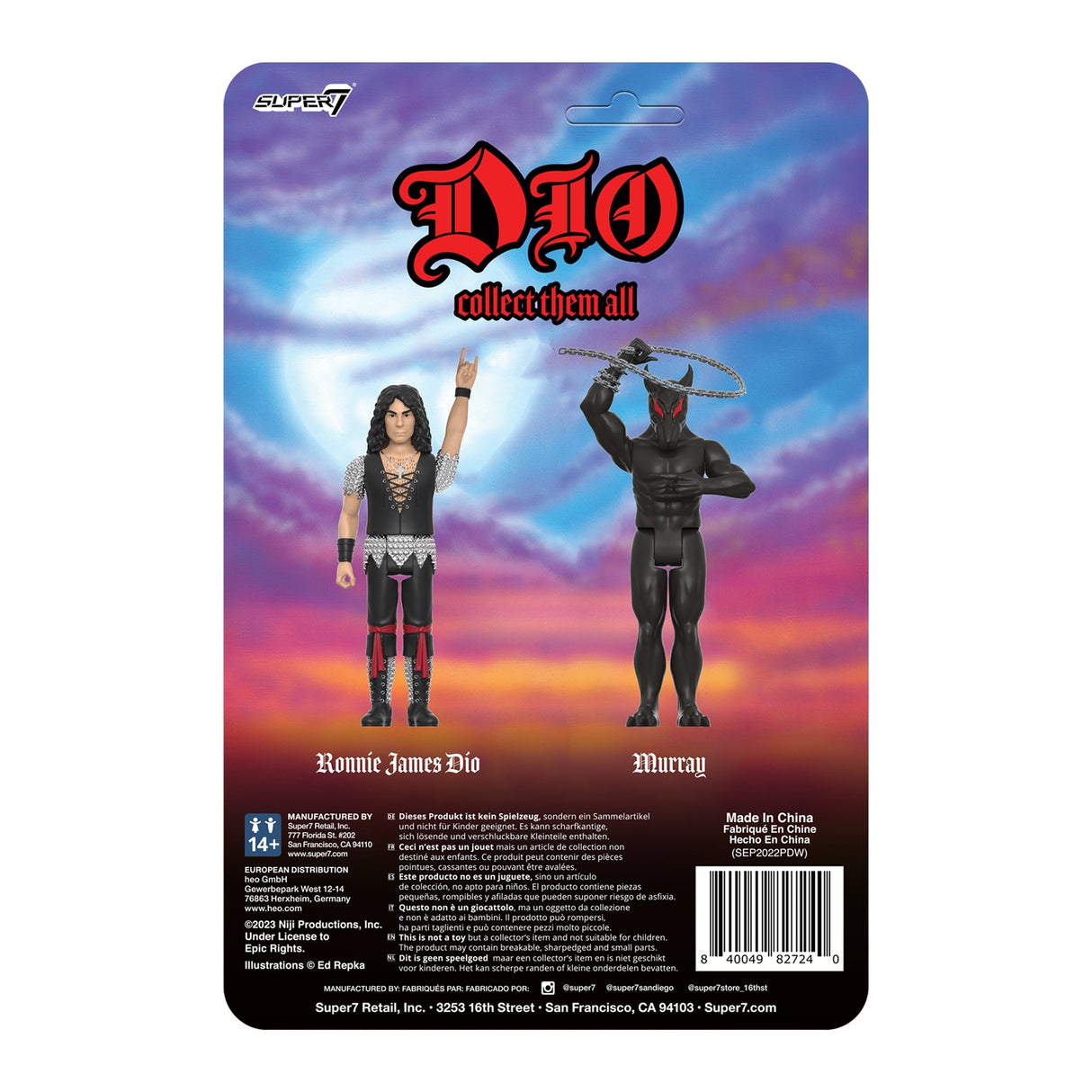 Dio - Ronnie James - ReAction Figure