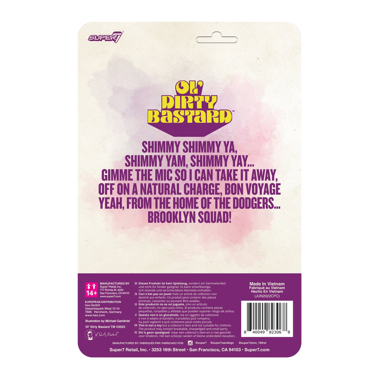 Ol’ Dirty Bastard - ReAction Figure