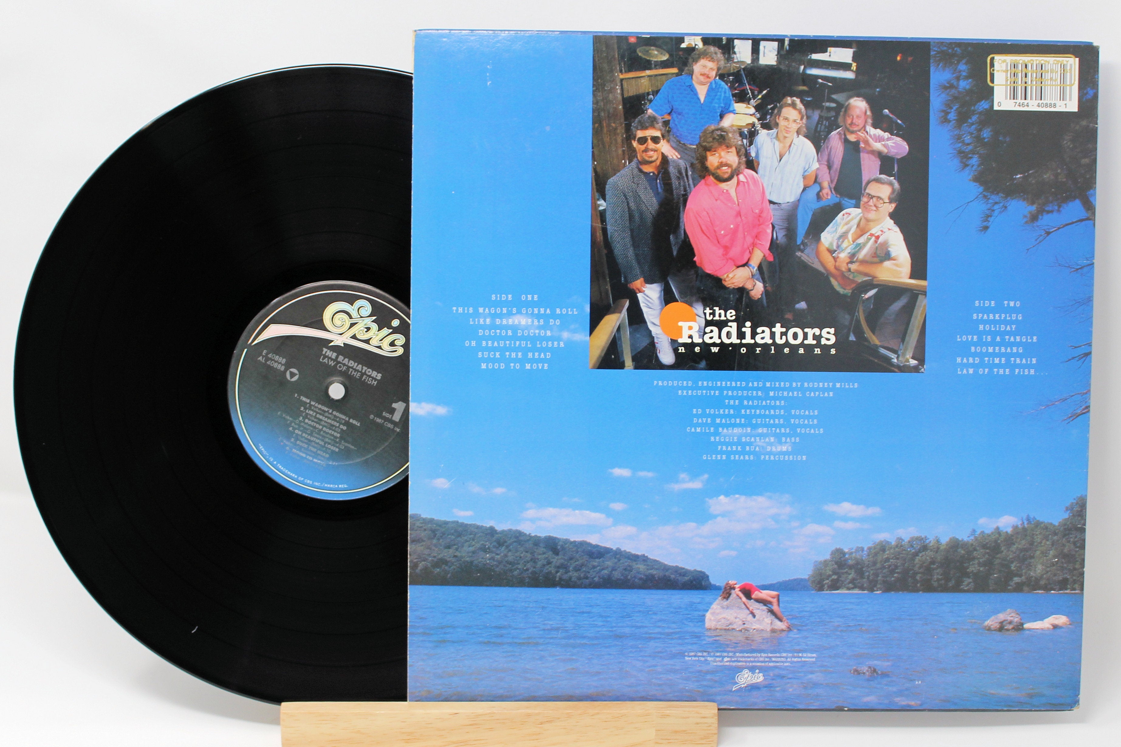 Radiators Law Of The Fish, Vinyl Record Album LP Joe's Albums