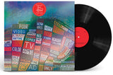 Radiohead Hail to the Thief vinyl record and album cover with vibrant, colorful artwork
