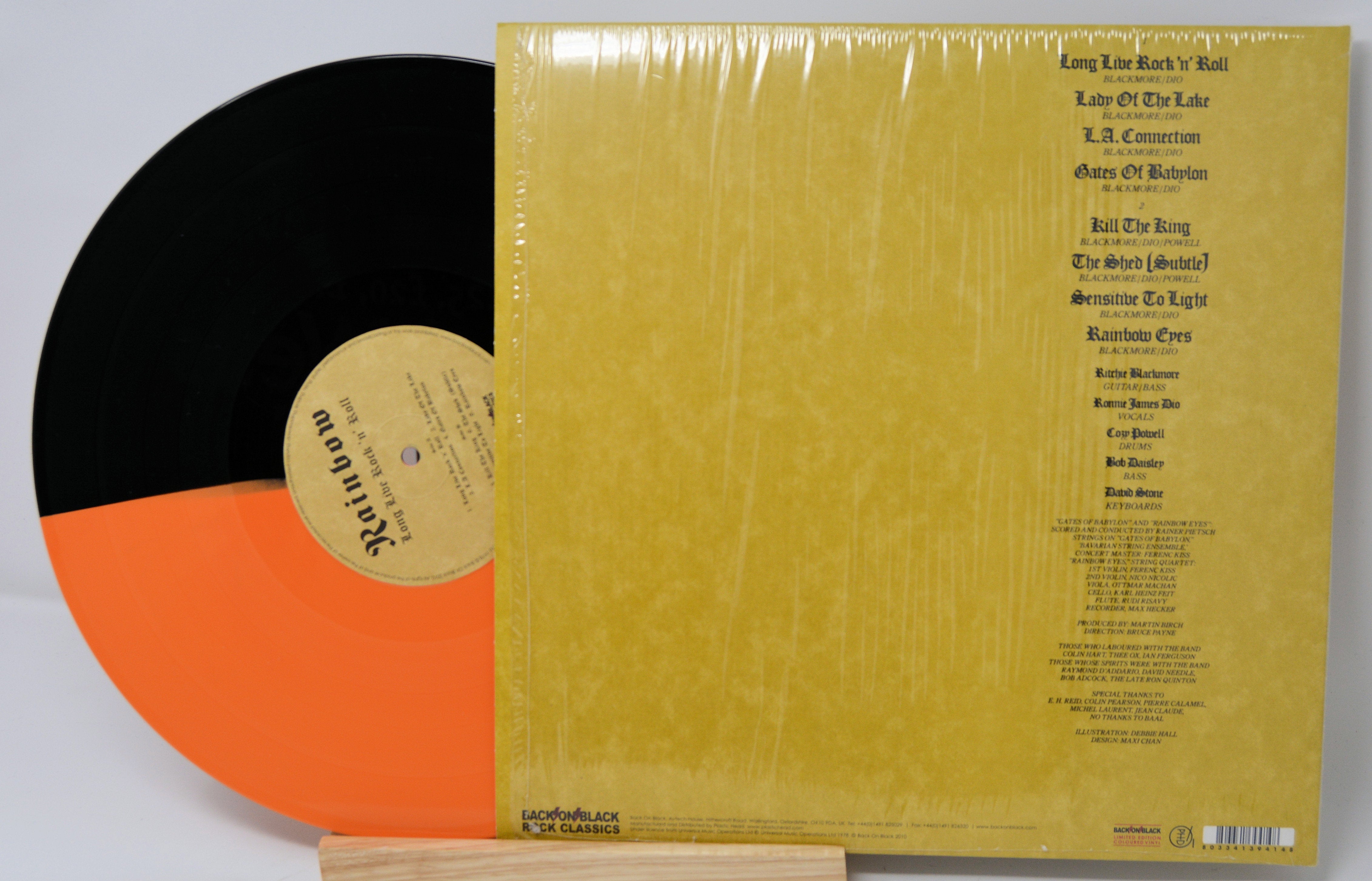 Rainbow - Long Live Rock N Roll, Vinyl Record Album, Ronnie James