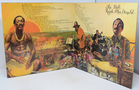 Vinyl record with its cover featuring Rod Stewart's silhouette and album details.