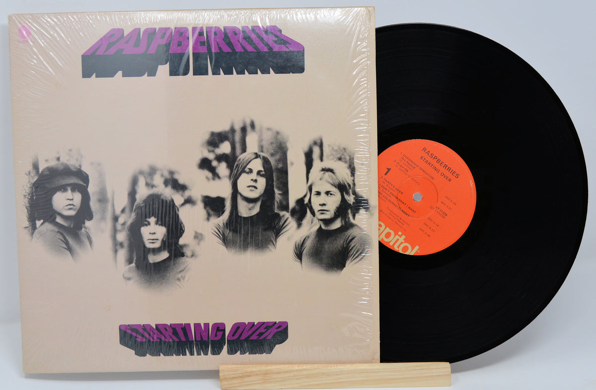 Raspberries, Starting Over, Vinyl Record Album LP, Capitol EMI, Carmen ...