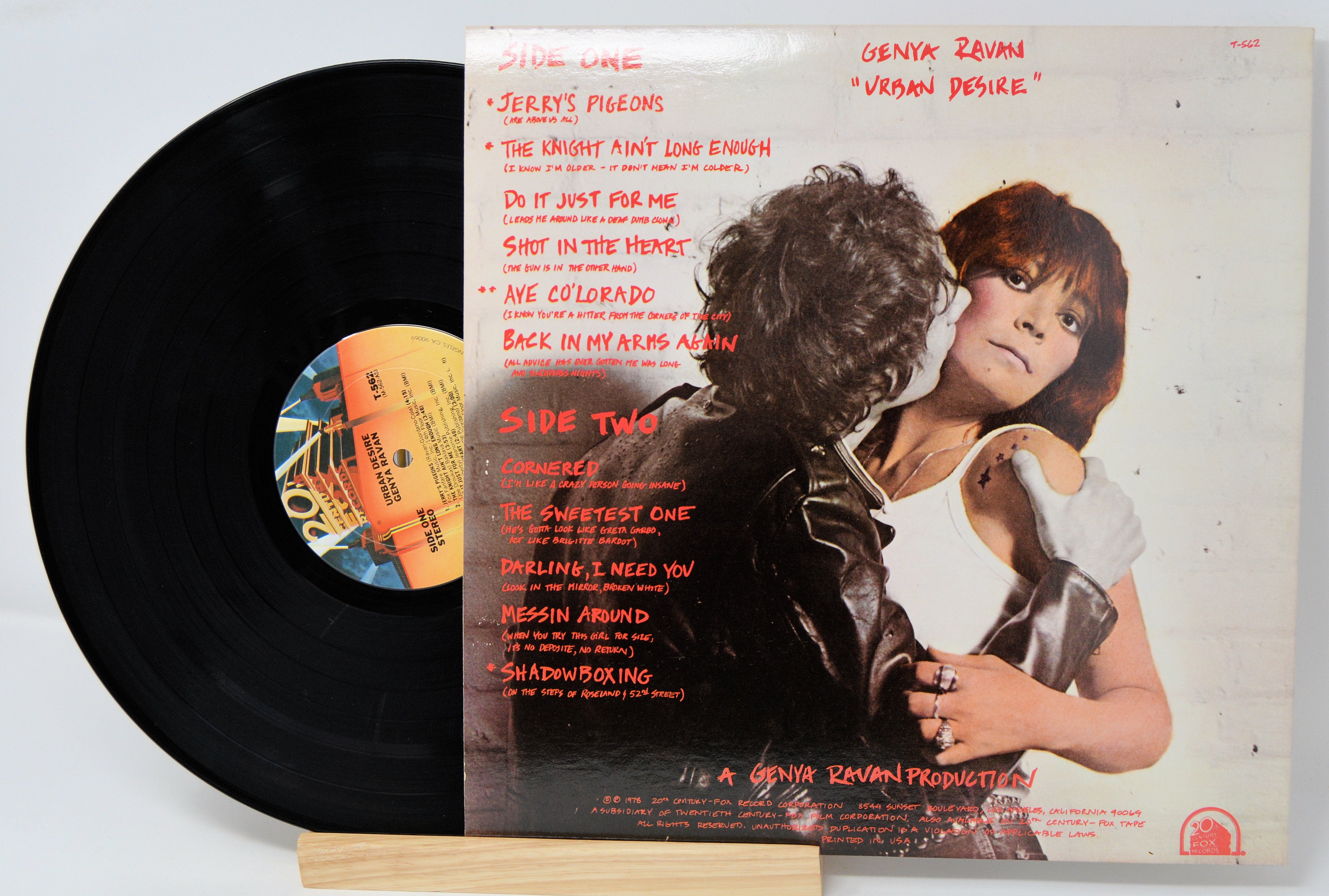Genya Ravan - Urban Desire, Vinyl Record Album LP – Joe's Albums