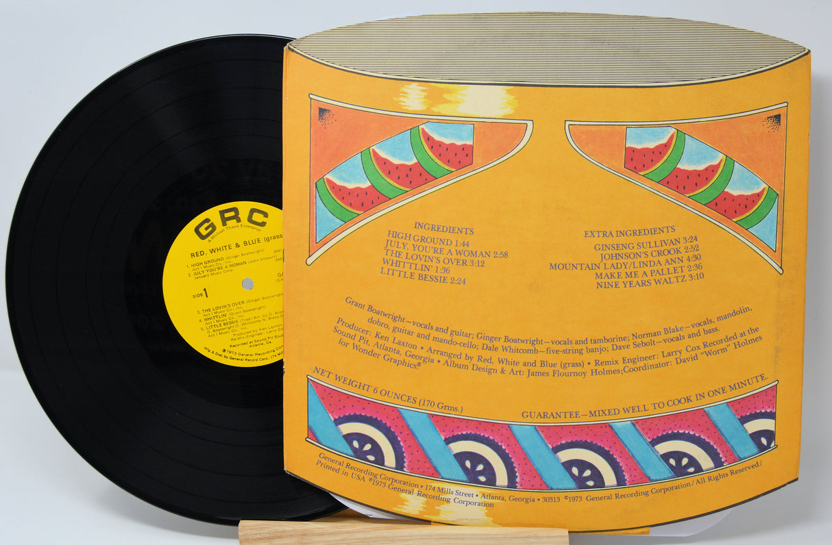 Red, White & Blue (Grass) - Self Titled