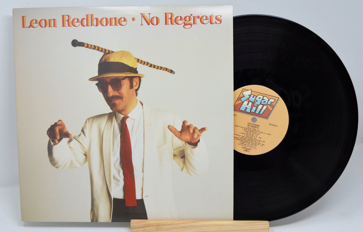 Leon Redbone Rip Leon Redbone - No Regrets, Vinyl Record Album LP, Sugar Hill – Joe's Albums