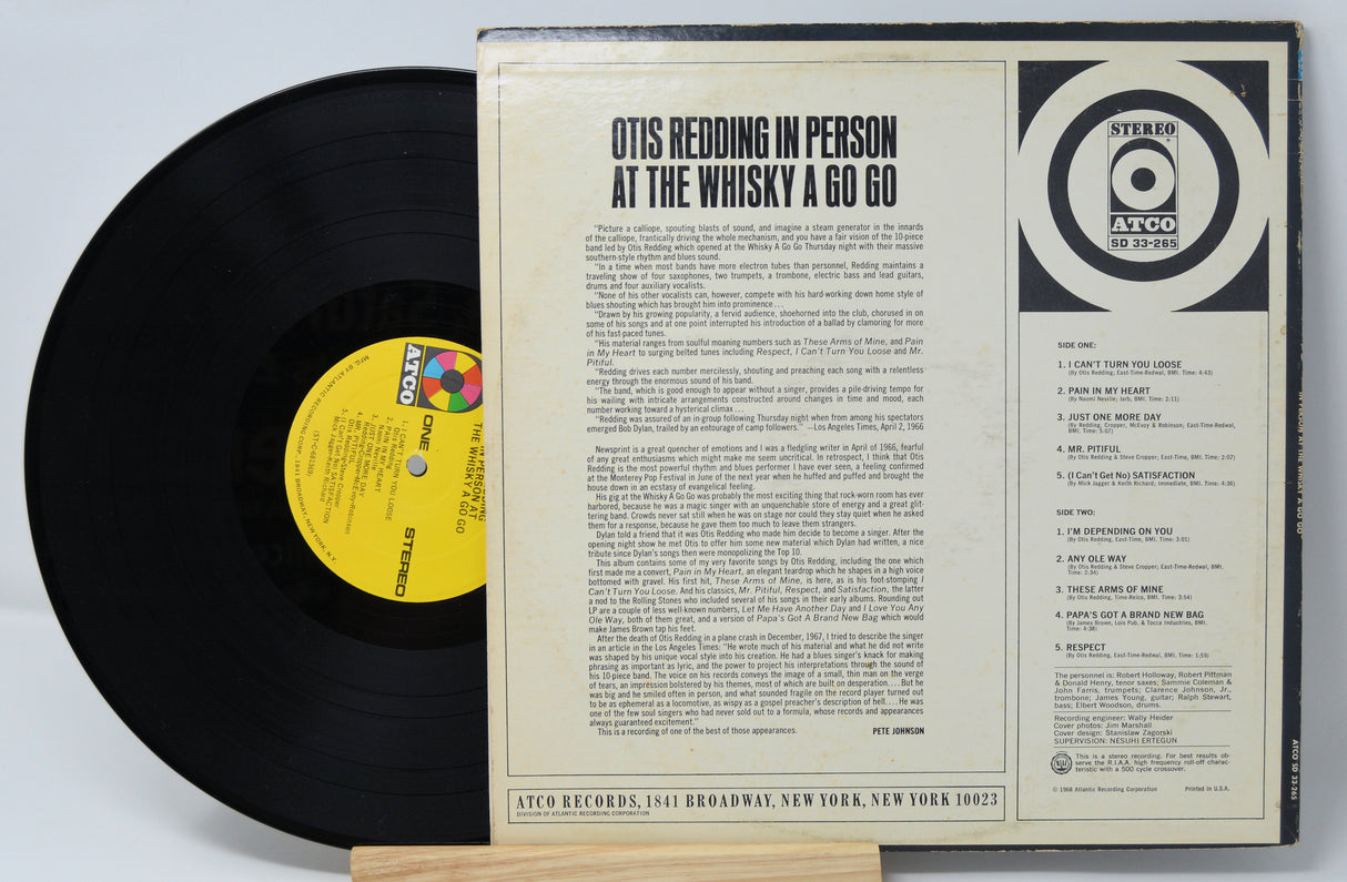 Redding, Otis - Live At Whisky A Go Go