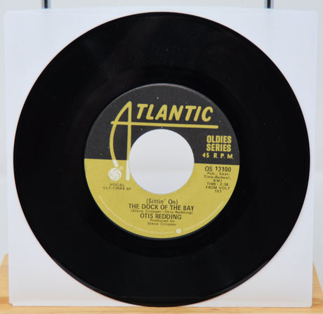 45 RPM record with Atlantic label on a white background