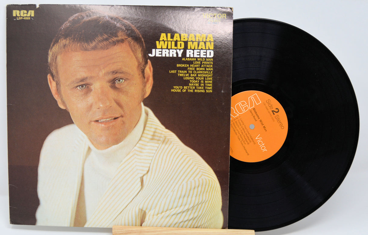 Jerry Reed, Alabama Wild Man, Vinyl Record Album LP, RCA – Joe's Albums
