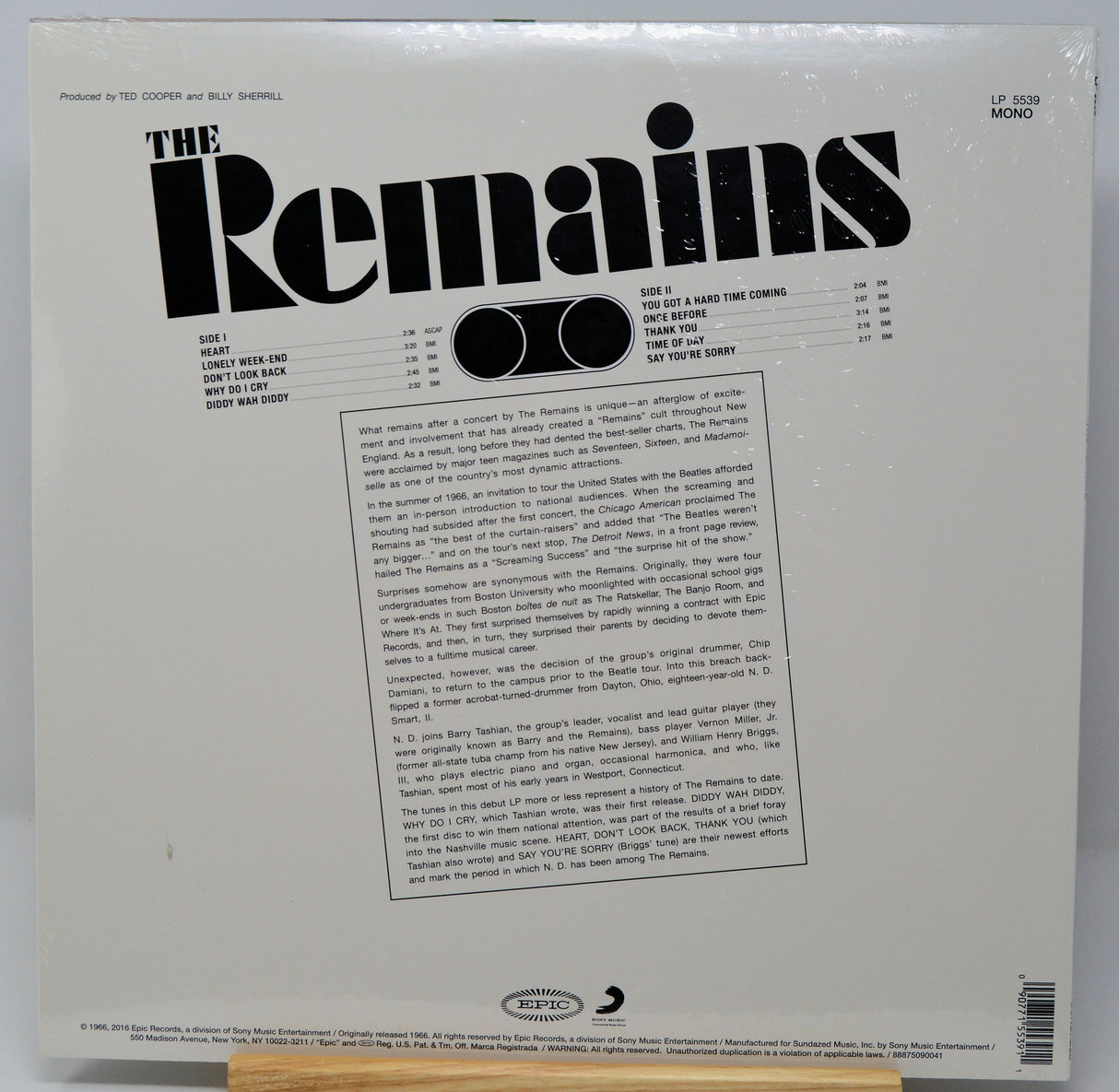 Remains, The - Self Titled