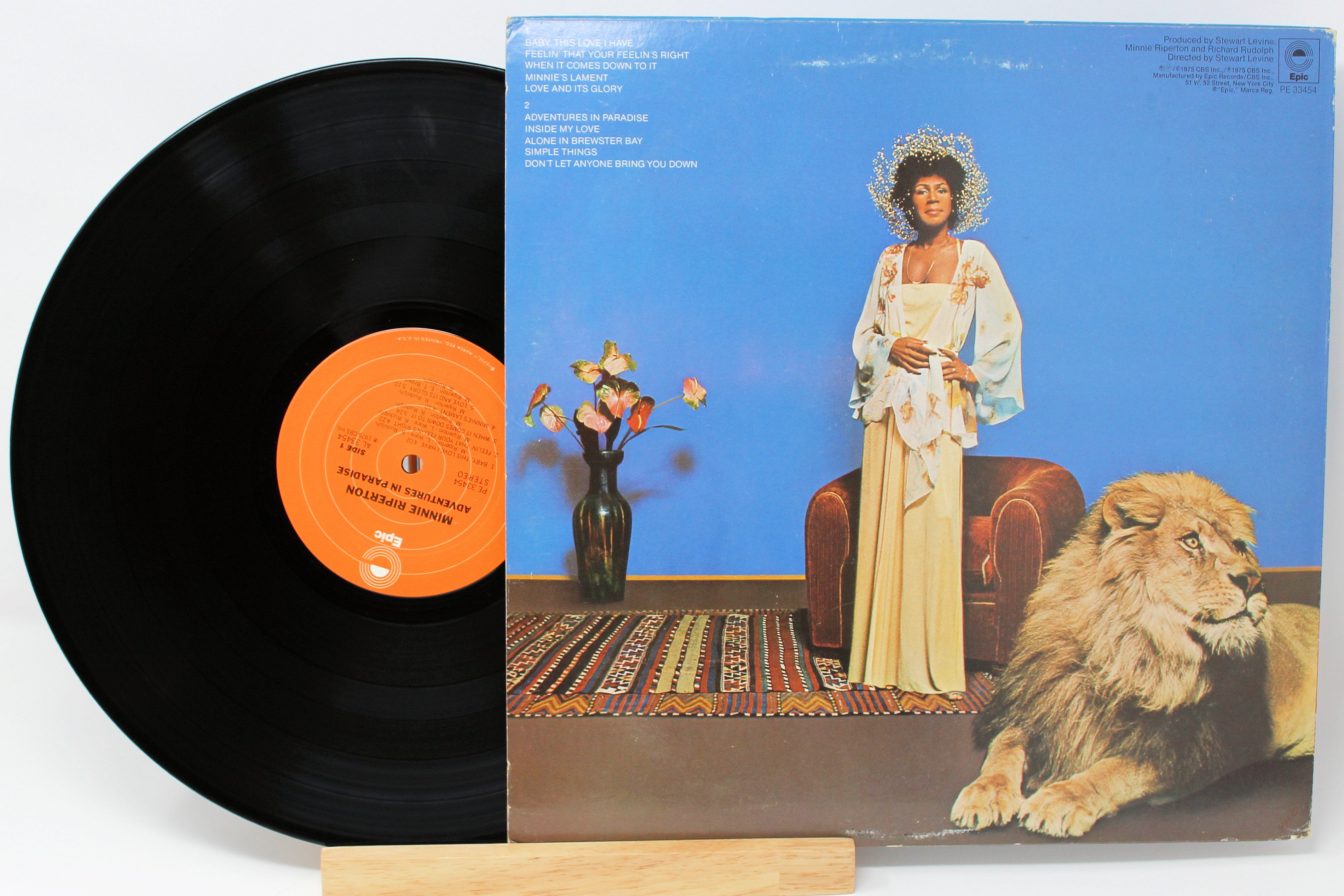 Minnie Riperton - Adventures In Paradise, Vinyl Record Album