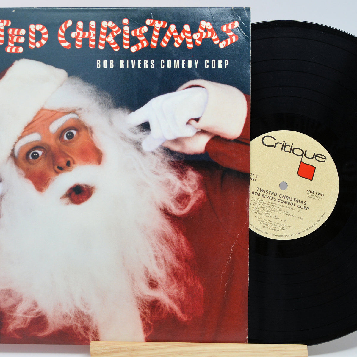 Bob Rivers - Twisted Christmas, Vinyl Record Album LP – Joe's Albums