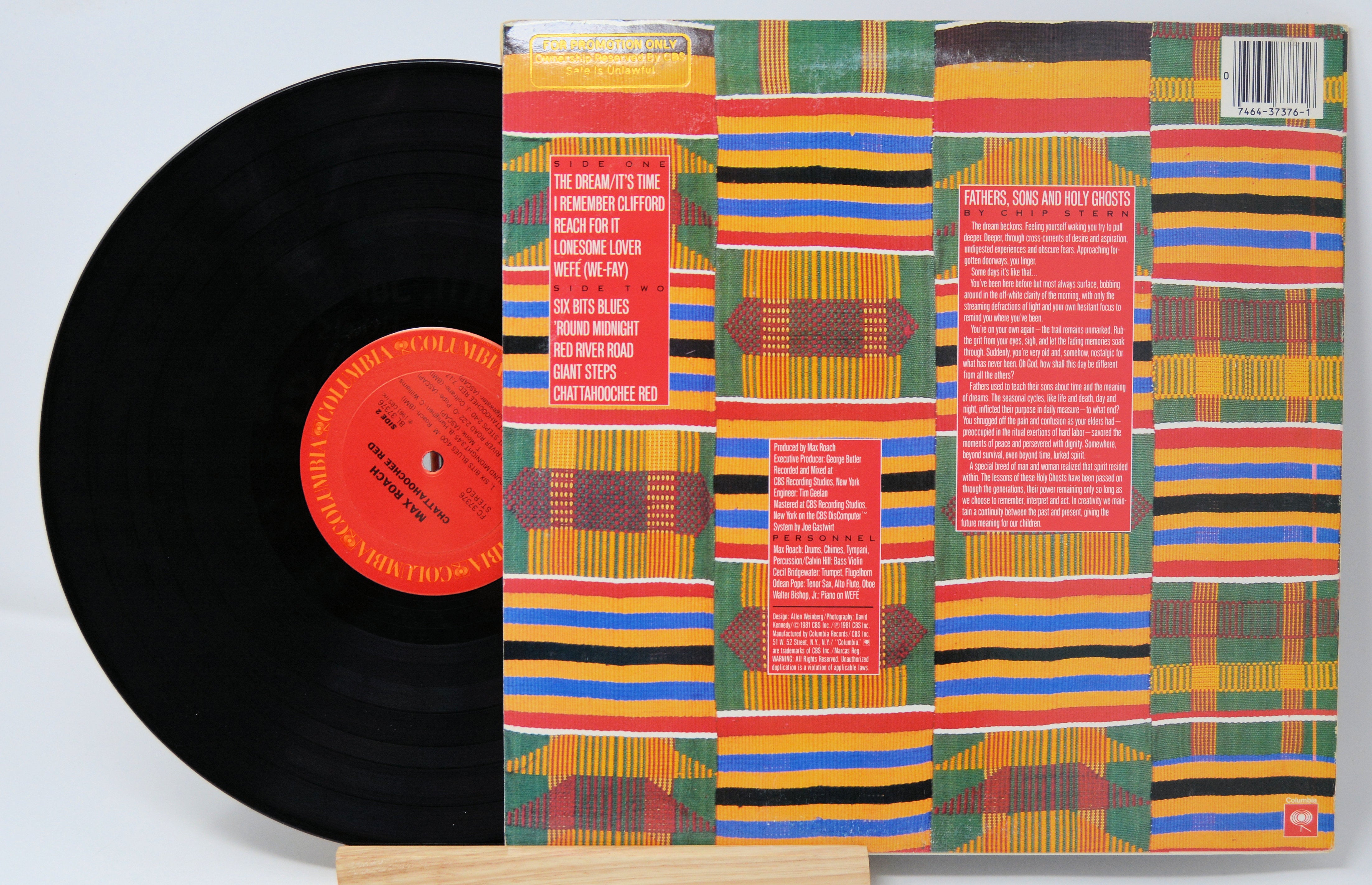 Max Roach - Chattahoochee Red, Vinyl Record Album LP, Jazz – Joe's Albums