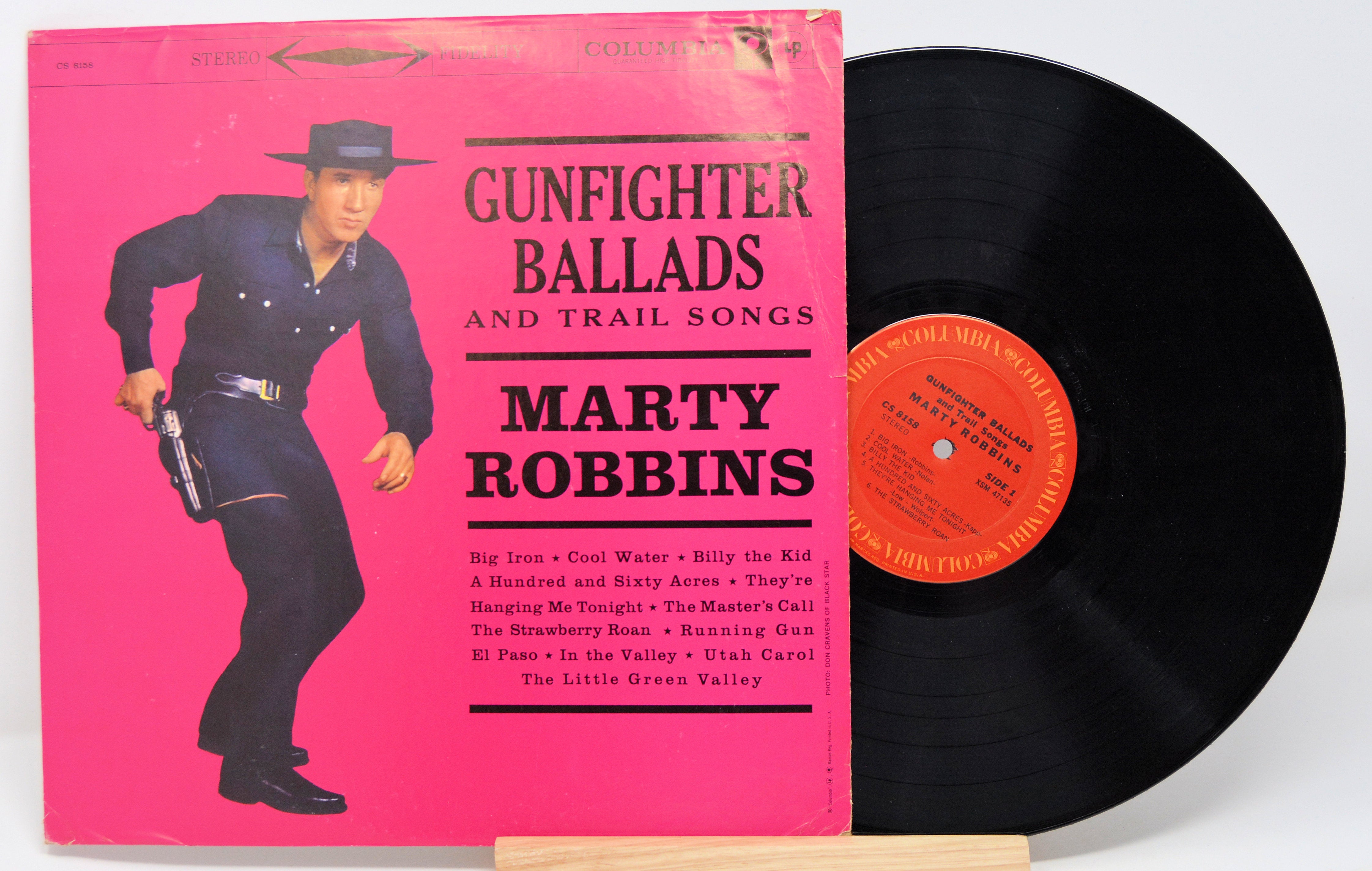 Marty Robbins - Gunfighter Ballads And Trail Songs, Vinyl Record LP