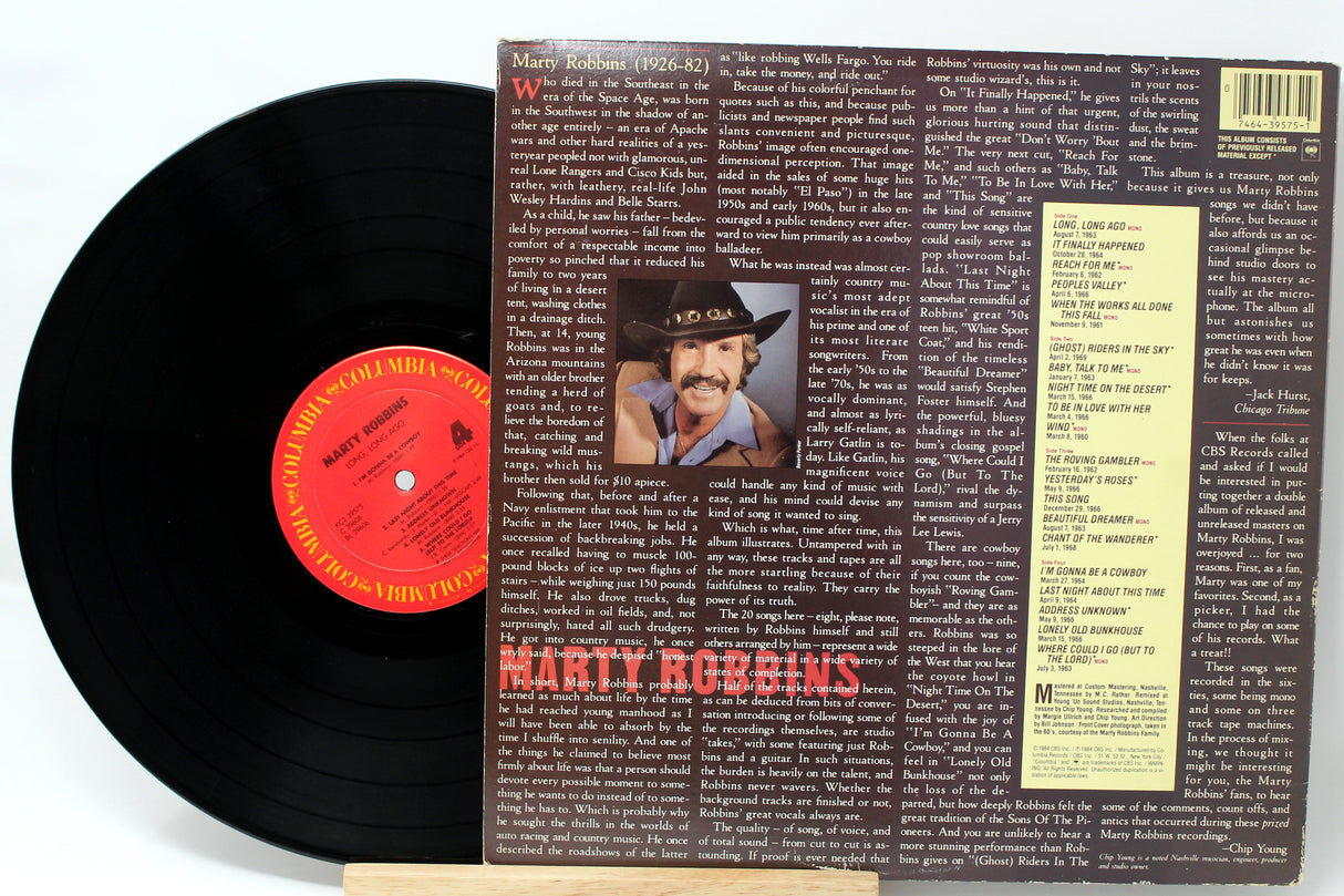 Robbins, Marty - Long Long Ago