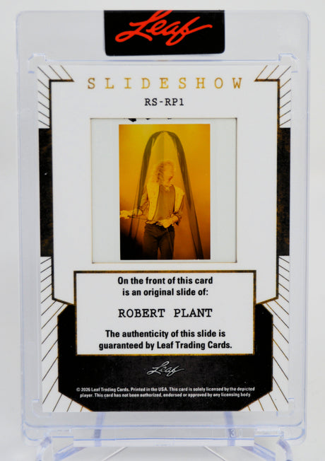 Robert Plant -  2026 Leaf Slideshow