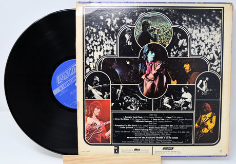 The Rolling Stones Vinyl Record, Get Yer Ya Ya's Out showing the album and back cover.