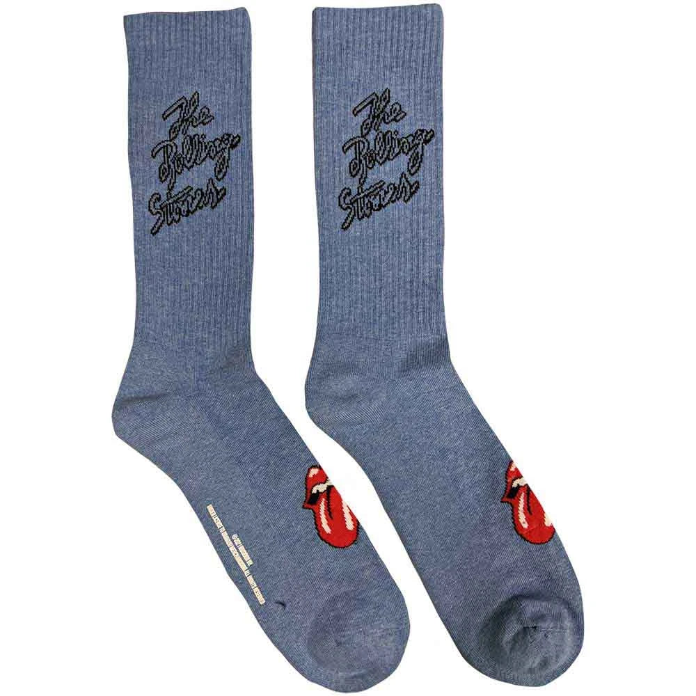 Rolling Stones - Script Logo Socks