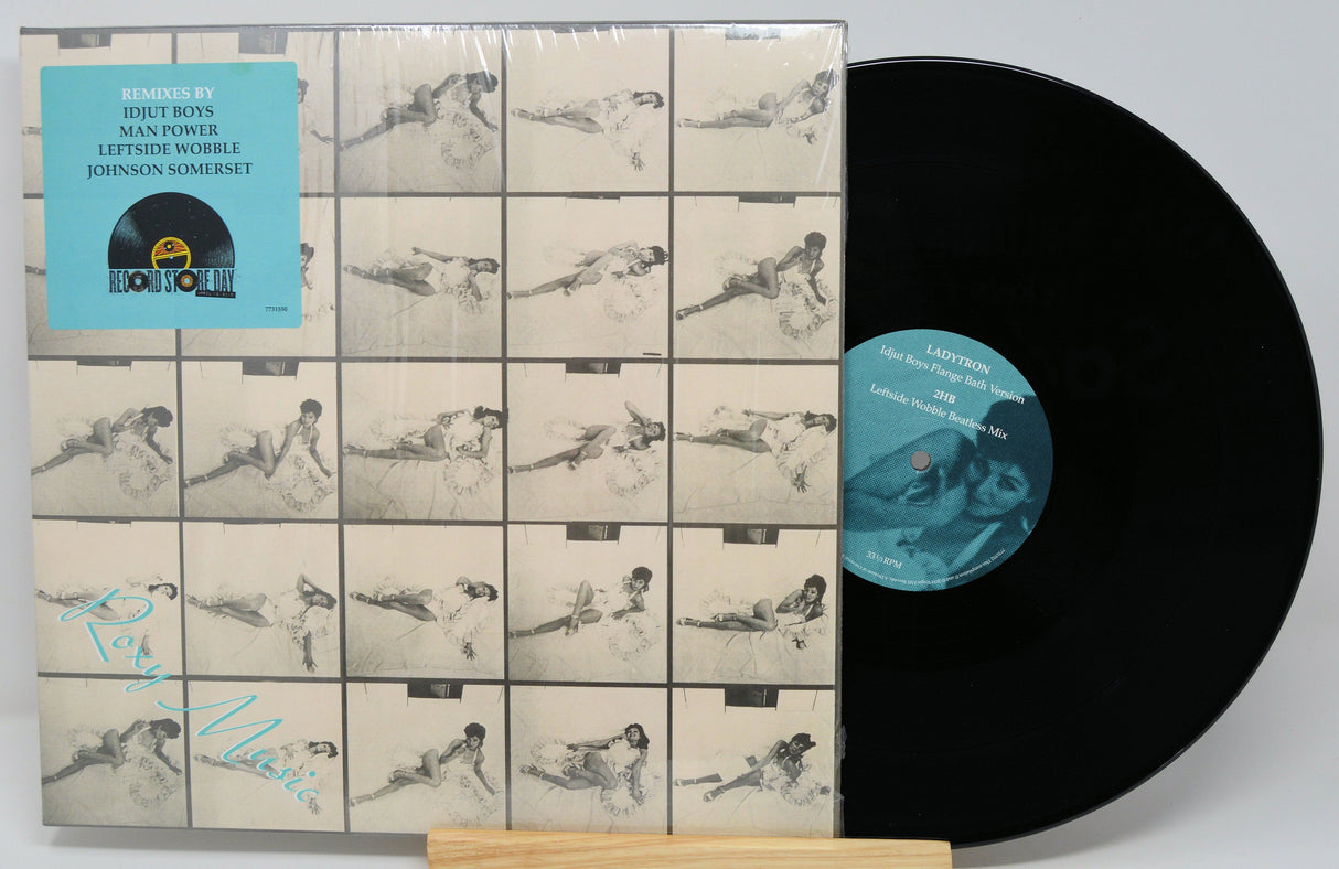 Roxy Music limited edition Ladytron 2HB Remix vinyl LP with blue Record Store Day sticker